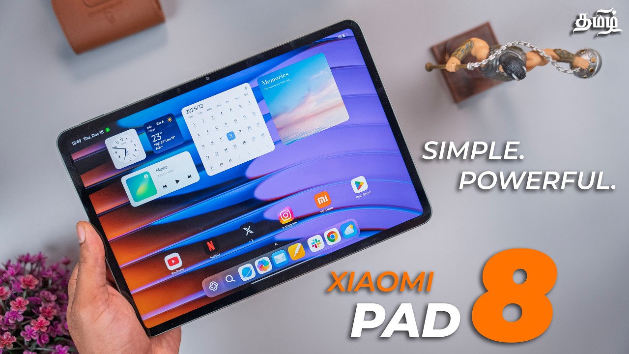 Xiaomi Pad 8 – Simple, Powerful, ...& Global? (Tamil | தமிழ்)