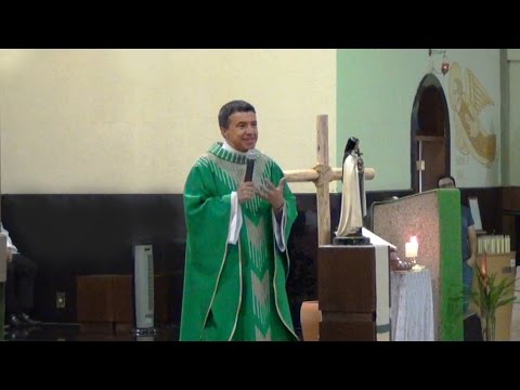 Dia 28/09/2014 - Homilia do Pe. Silvio César - Paróquia Sagrada Família.