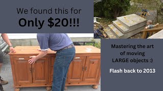 DIY Kitchen sink cabinet for only $20! (flash back to 2013)