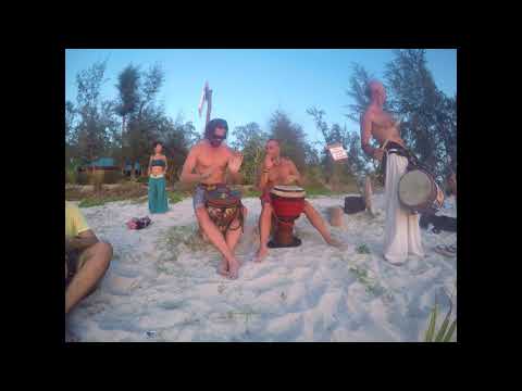 Джем на прляже