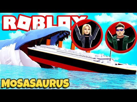 Can The New Rthro Survive This Shark Attack Roblox - roblox videos titanic