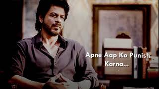 Kabhi kabhi ham !! mushkil rasta Shahrukh Khan bes