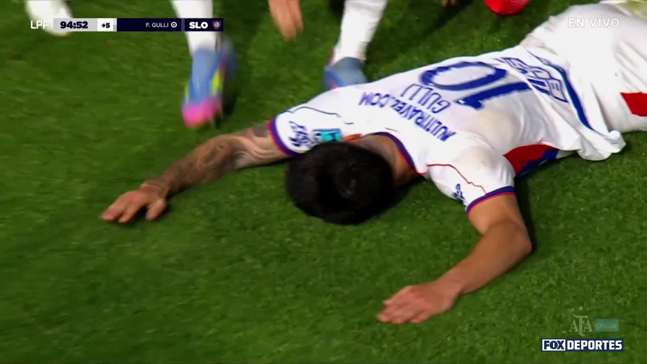 GOLAZO DE ÚLTIMO MINUTO Facundo Gulli | Estudiantes de La Plata 1-2 San Lorenzo | Liga Argentina
