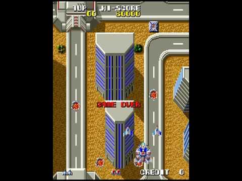 Ufo Robo Dangar (Nichibutsu 1986)  Attract Mode 60fps