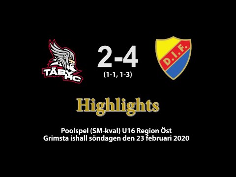 20200223 Täby-DIF 2-4 Highlights