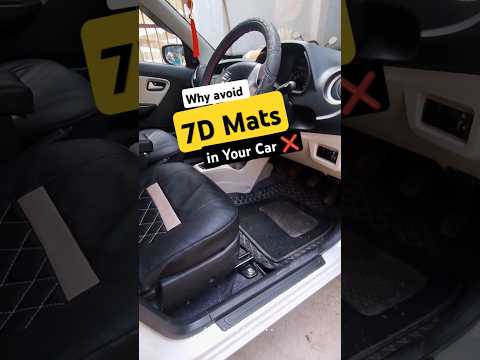 7D Mats vs. Plain Mats: The Dusty Truth! #CarCare #AutoTips