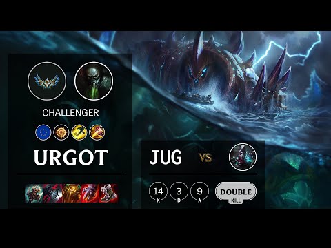 Urgot Jungle vs Ekko - EUW Challenger Patch 12.5