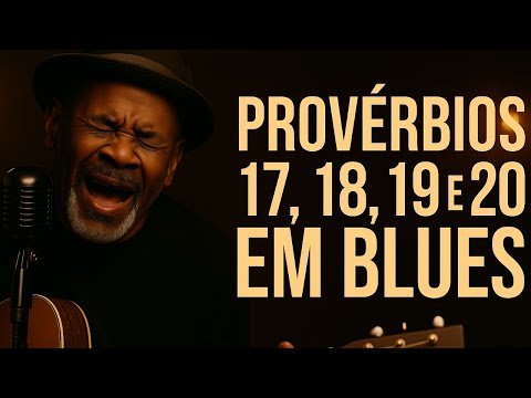 Provérbios 17, 18, 19 e 20 em BLUES GOSPEL — Sabedoria que Cura a Alma