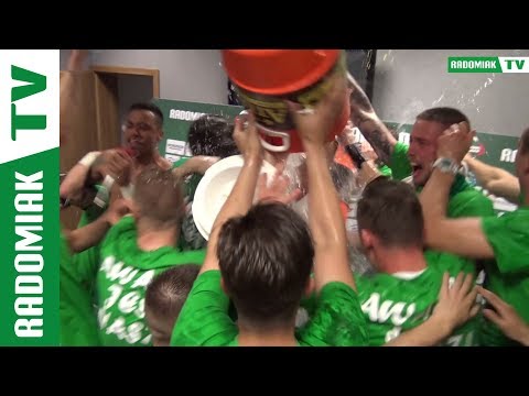 "Nietypowa" konferencja prasowa po wywalczonym awansie do I ligi! [RADOMIAK.TV]