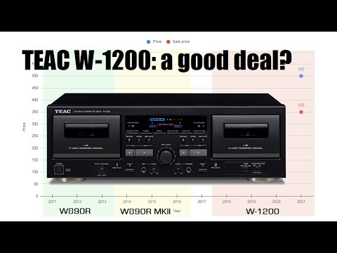 TEAC W-1200 cassette deck: is it a good deal?