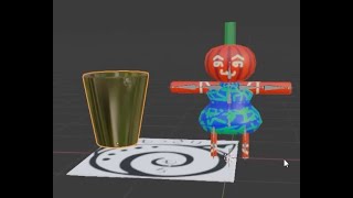 とある動画を参考に【Blender】でガラスのコップを作ってみた