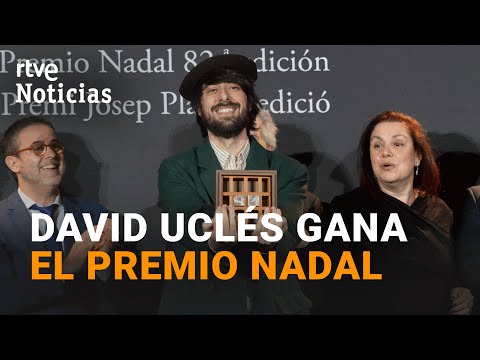 DAVID UCLÉS GANA el PREMIO NADA 2026 por su LIBRO 'LA CIUDAD DE LAS LUCES MUERTAS' | RTVE Noticias