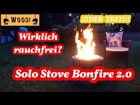 Rauchfreies Lagerfeuer - Feuerschale ohne Rauch - Tipps und Tricks Solo Stove Bonfire 2.0 Erfahrung