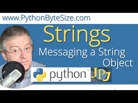 Messaging A Python String Object