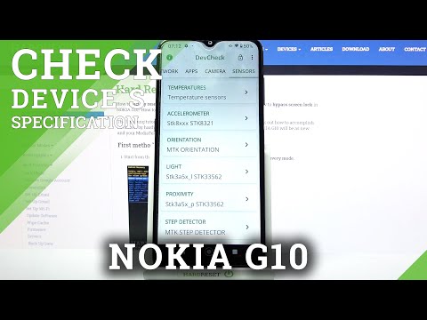 How to Check Phone Specification on NOKIA G10 - Use DevCheck app