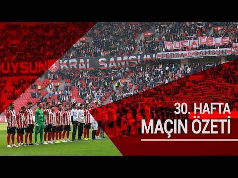 30. Hafta | Yılport Samsunspor 1 - 1 Sarıyer | Maç Özeti