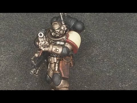 Painting miniatures 40k primaris space marine infiltrator