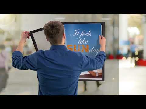 Inforam Durable Duraframe Sun UV Svart A3 2st - Youtube manufacturer video 2 Inforam Durable Duraframe Sun UV Svart A3 2st - Youtube manufacturer video 2