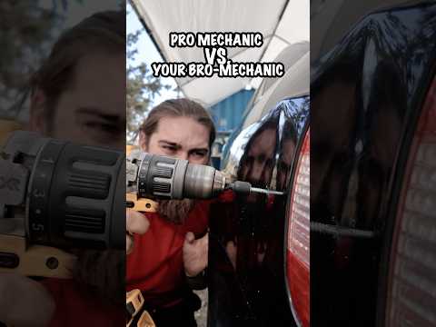Do you have that bro? Pro mechanic vs your garage expert friend 😅 #car #carlovers
