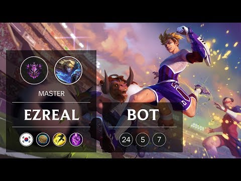 Ezreal ADC vs Twitch - KR Master Patch 9.2