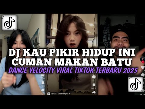 DJ KAU PIKIR HIDUP INI CUMAN MAKAN BATU || BANG JONO DANCE VELOCITY VIRAL TIKTOK 2025