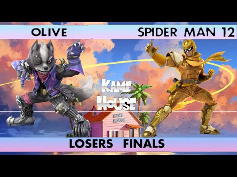 4o4 Kame House MIDLEVEL SLUMS 34 - GSA| Olive (Wolf) vs Spider man 12 (K. Rool, Joker, Falcon) - LF
