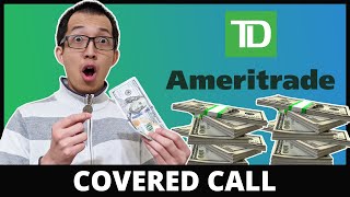 TD Ameritrade Options Trading: How to Sell Covered Calls on TD Ameritrade