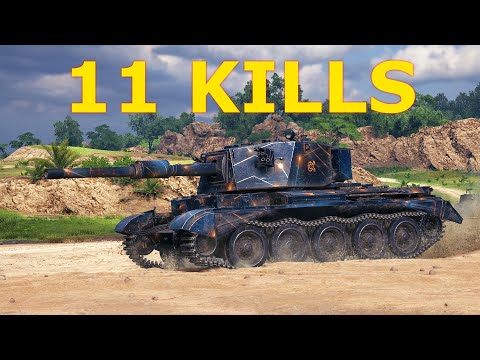 World of Tanks Charioteer - 11 Kills