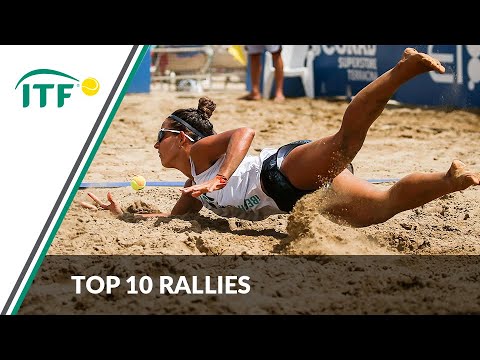 Top 10 Rallies Of The Tournament | Beach Tennis World Championships