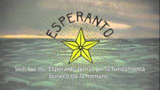 Excerpt from The Universal Language - Esperanto version