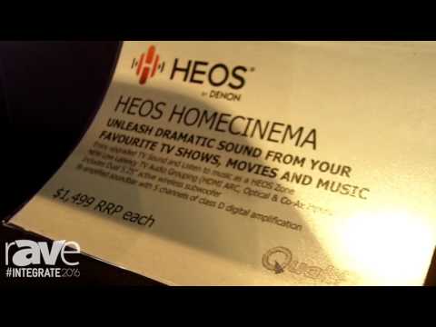 Integrate 2016: HEOS by Denon Shows HomeCinema Soundbar on the Qualifi Stand
