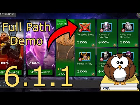 Full Run Through of 6.1.1 Tentitive Steps - Easy Path - No Retreat - MCOC