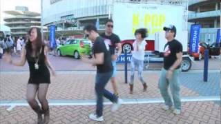 빅뱅BIGBANG 'TONIGHT' 2011 MAMA "Music Makes ONE Song Dance Relay"LMFAO DJ HUYGENS