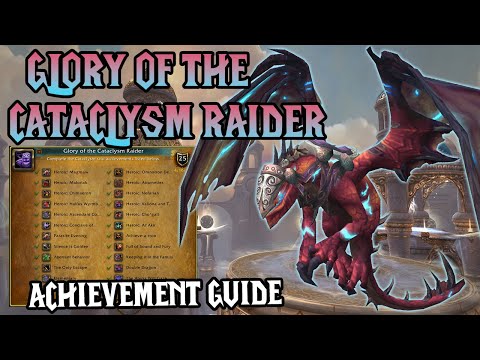 Glory of the Cataclysm Raider EASY SOLO Guide 2025 🔥🌪 Drake of the East Wind Mount 🐉💙 noob friendly!
