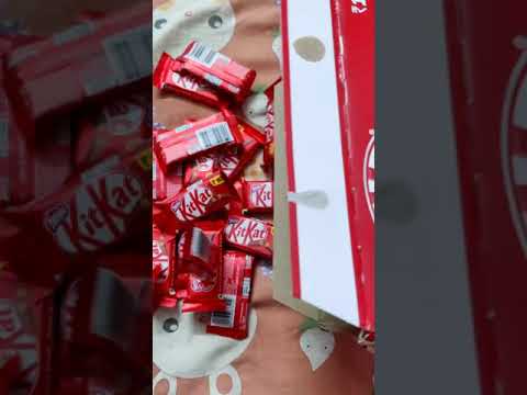kitkat chocolate Box unboxing ll Rs. 10rupees chocolate smallpack #kitkat #chocolate #smallchocolate