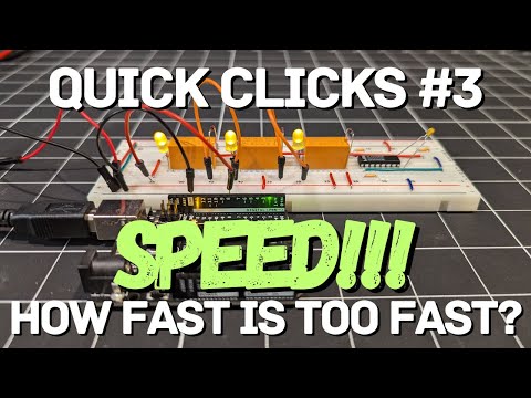 Relay Computer - Quick Clicks #3 - Speed! (How fast is too fast?)