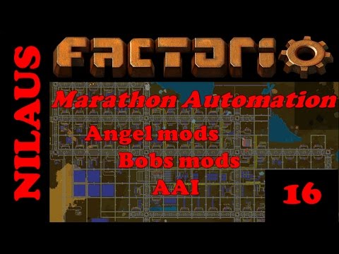 Factorio - Marathon Automation - E16 - Broken Blueprints and poor spelling