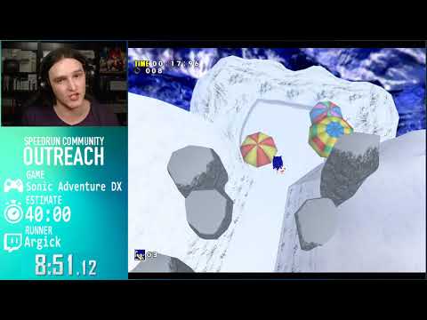 Speedrun Community Outreach - Sonic Adventure DX & Sonic CD