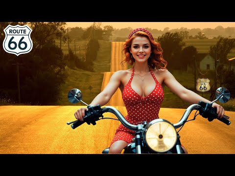 Elvis Inspired 1950s Rockabilly - Route 66 Dreams (1950s Music Video)