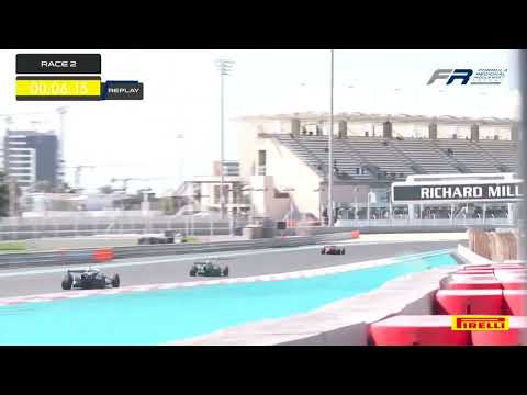 Kato crash 2026 FRMET Abu Dhabi Rd.1 Race 2