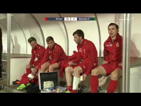 FC Rot-Weiß Erfurt - SV Werder Bremen II 1:1 | 31. Spieltag | 3. Liga 2016/2017