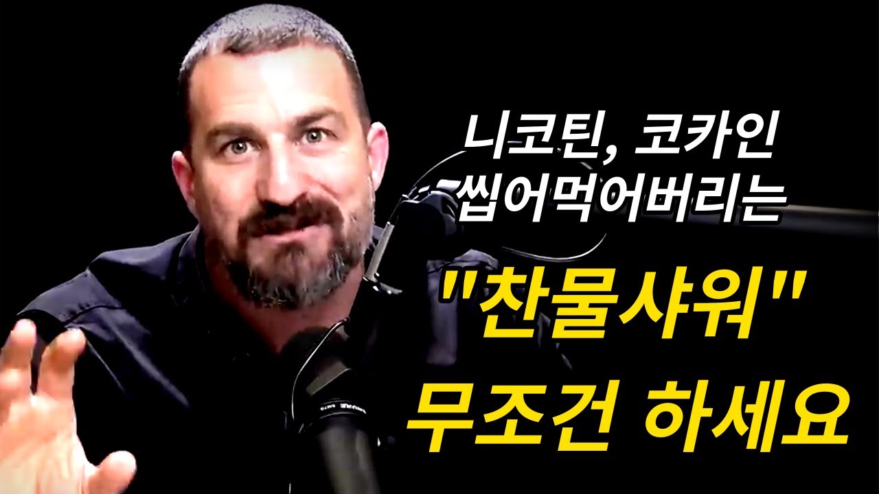 세계 최고 스탠포드 뇌 과학자가 말하는 찬물샤워 무조건 해야하는 이유 | 앤드류 후버만 Andrew Huberman