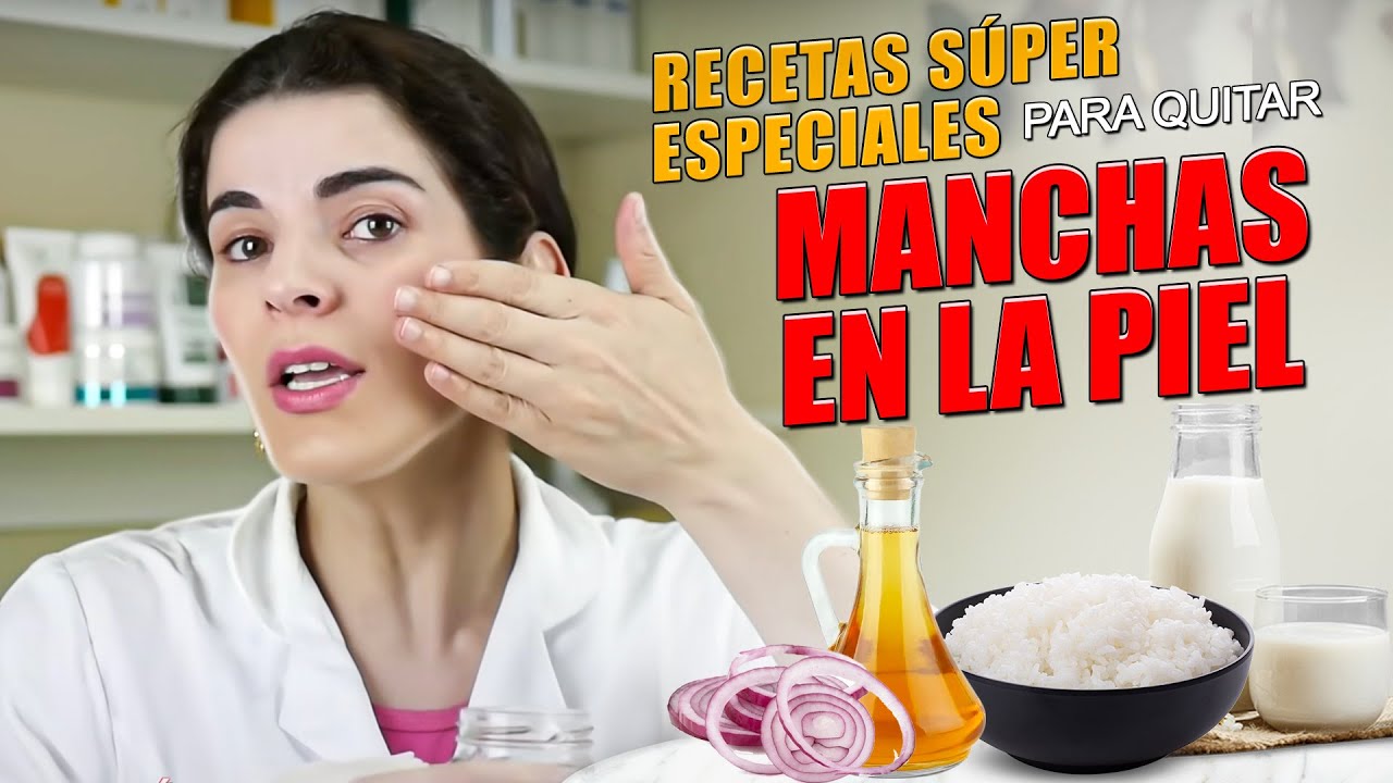 Elimina las MANCHAS DE LA PIEL, incluso el MELASMA - Receta casera