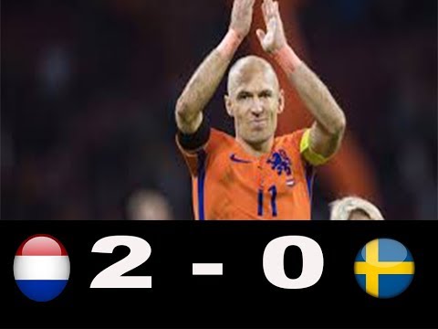 Netherlands vs Sweden 2-0 all goals & highlights HD 10 October 2017