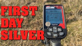 Metal Detecting: Nokta Triple Score - First Day Silver