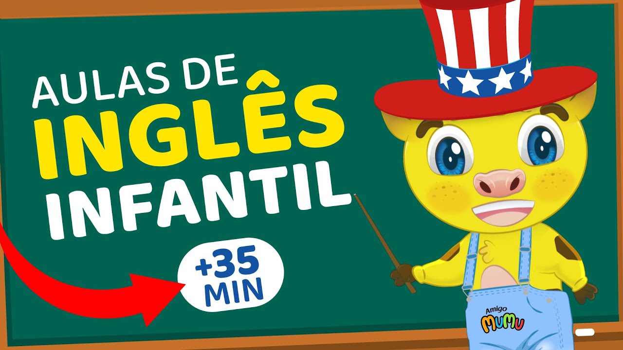 INGLÊS INFANTIL | ALFABETO, VERBO TO BE, SAUDAÇÕES E MUITO MAIS! | AMIGO MUMU