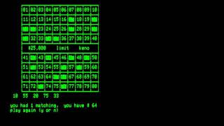 Keno for the Commodore PET\Commodore CBM