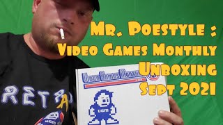 Mr. Poestyle : Video Games Monthly Unboxing September 2021