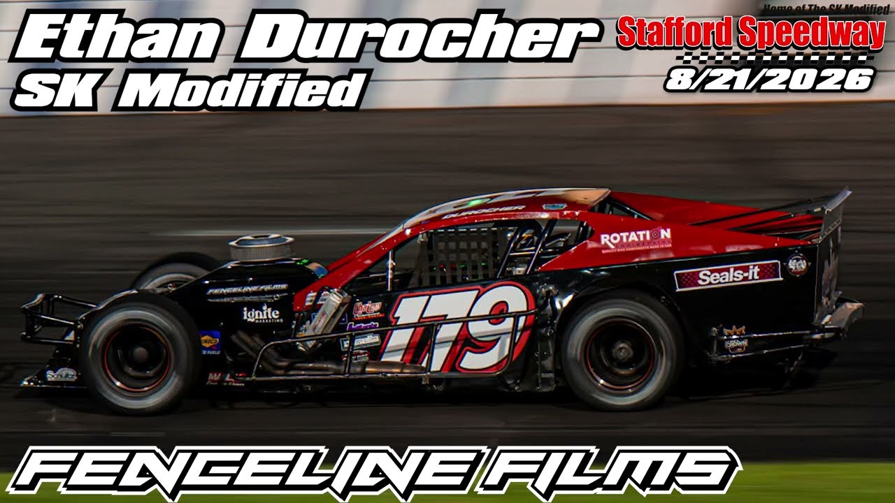 Ethan Durocher SK Modified at Stafford Speedway