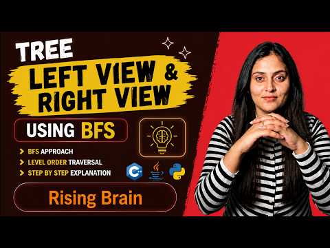 Binary Tree Left View Right View Using Bfs Level Order Traversal Python Java C